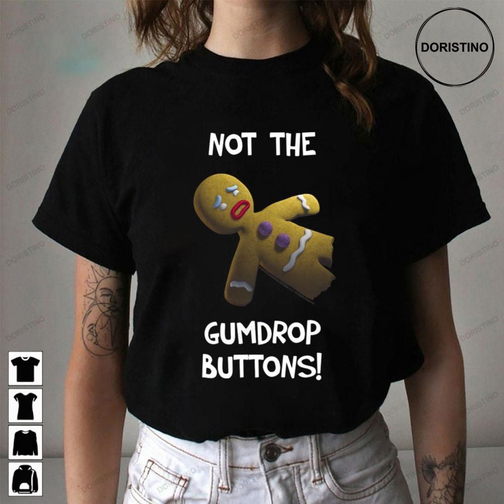 Shrek Gingerbread Man Not The Gumdrop Buttons Trending Style